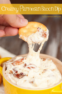 Creamy Bacon Parmesan Dip by Karly