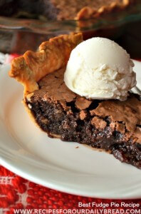 Chocolate Fudge Pie with Pecans by Diane Roark