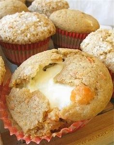 Cream Cheese Carrot Cake Muffins