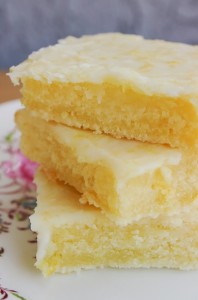 Cakey Lemon Bar Brownies