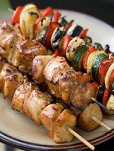 Honey Chicken Kabobs Recipe